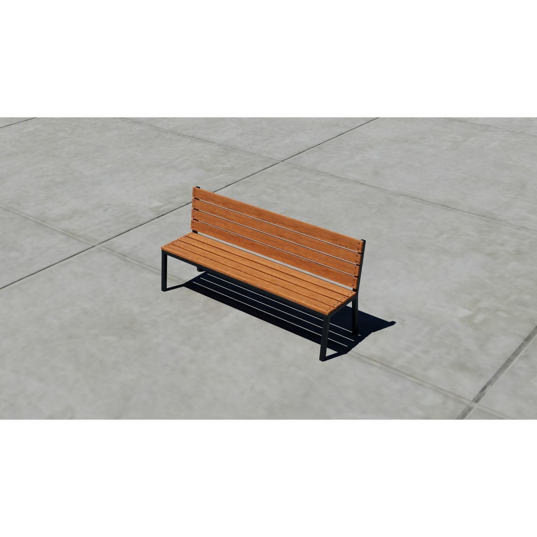 Small Town America Buildings 3D Model – Low Poly Game Asset, FBX - View 57