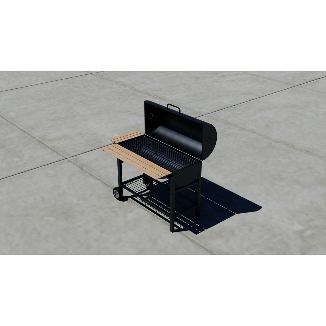 Small Town America Buildings 3D Model – Low Poly Game Asset, FBX - View 59