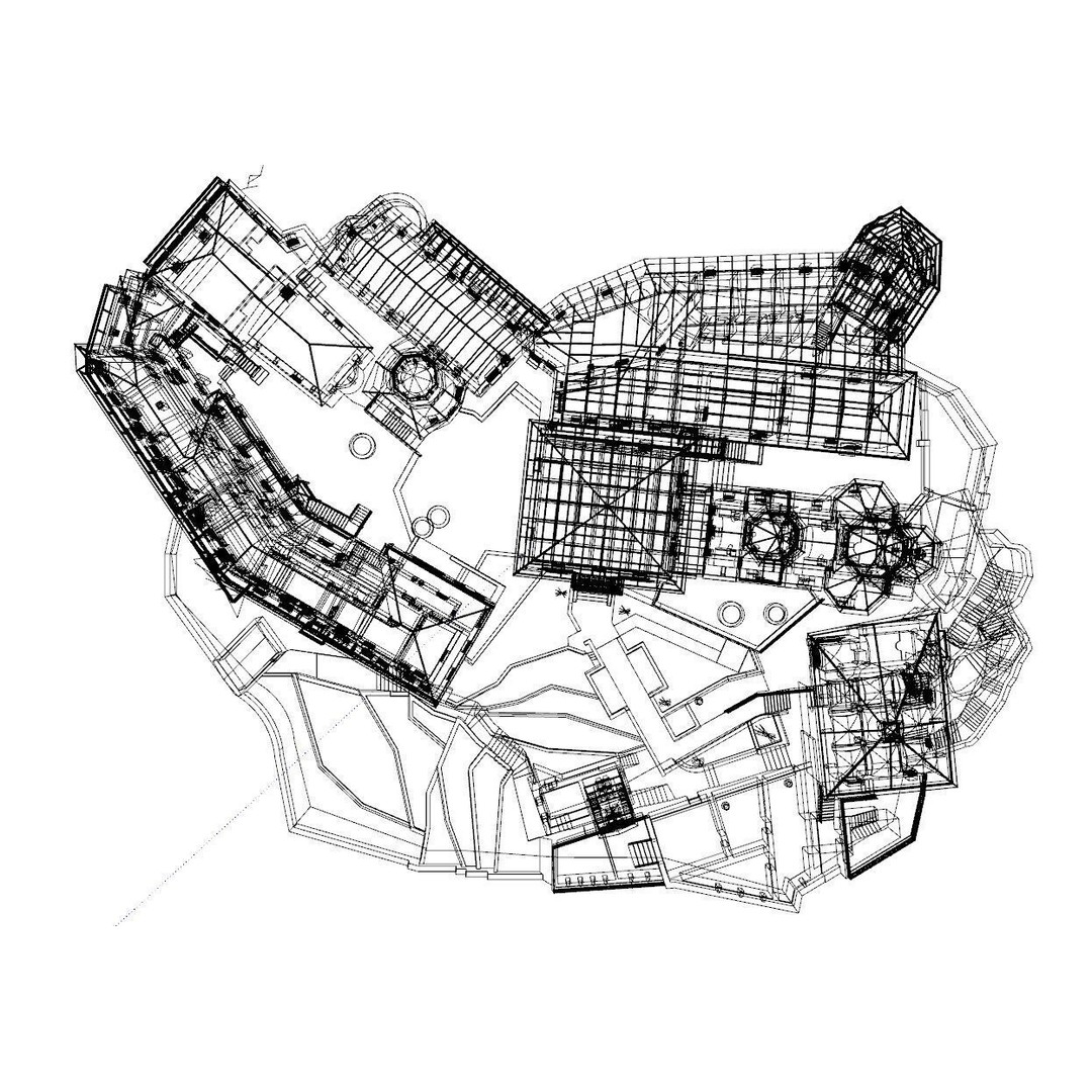 Island Citadel 3D Model – Historic Fortress with Textures, FBX - View 21