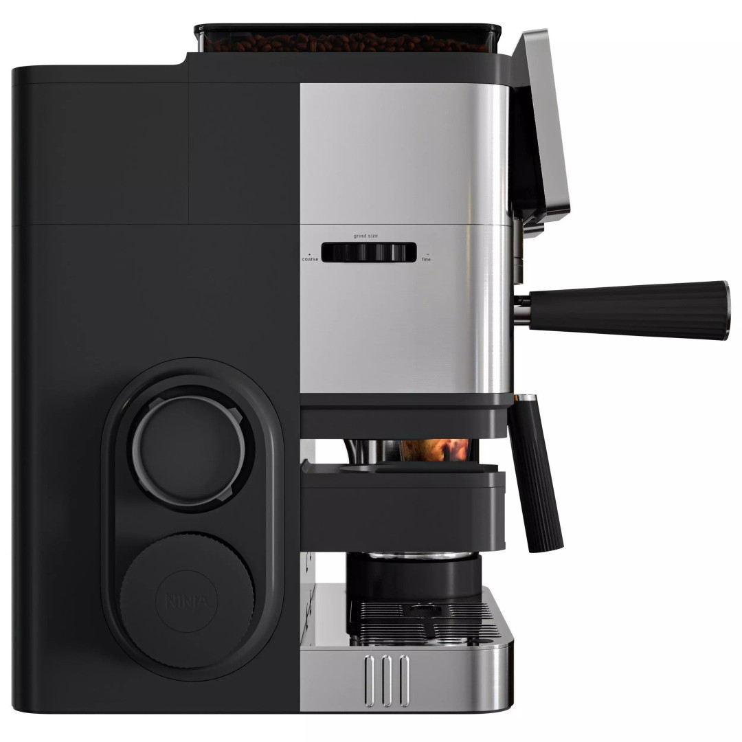 Ninja Espresso Machine 3D Model – Ultra-Detailed Kitchen Asset, OBJ & FBX - View 10