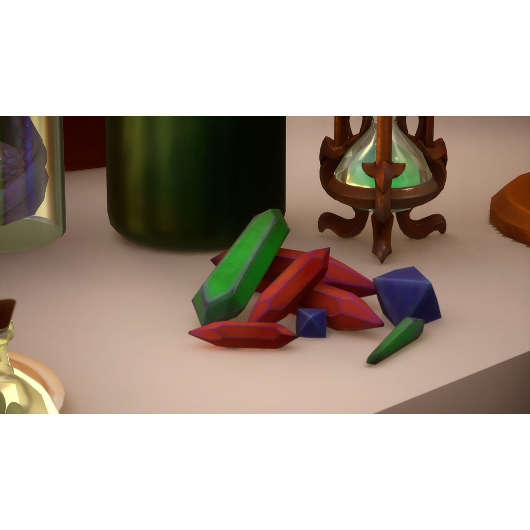 Potion Props 3D Model – Low Poly Fantasy Asset, FBX, PBR Textures - View 25