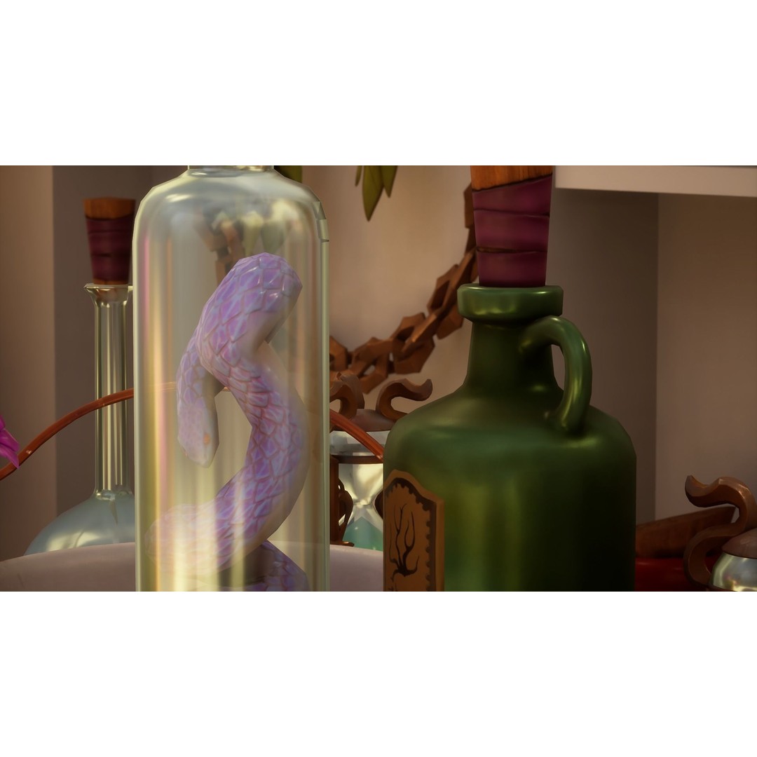 Potion Props 3D Model – Low Poly Fantasy Asset, FBX, PBR Textures - View 26