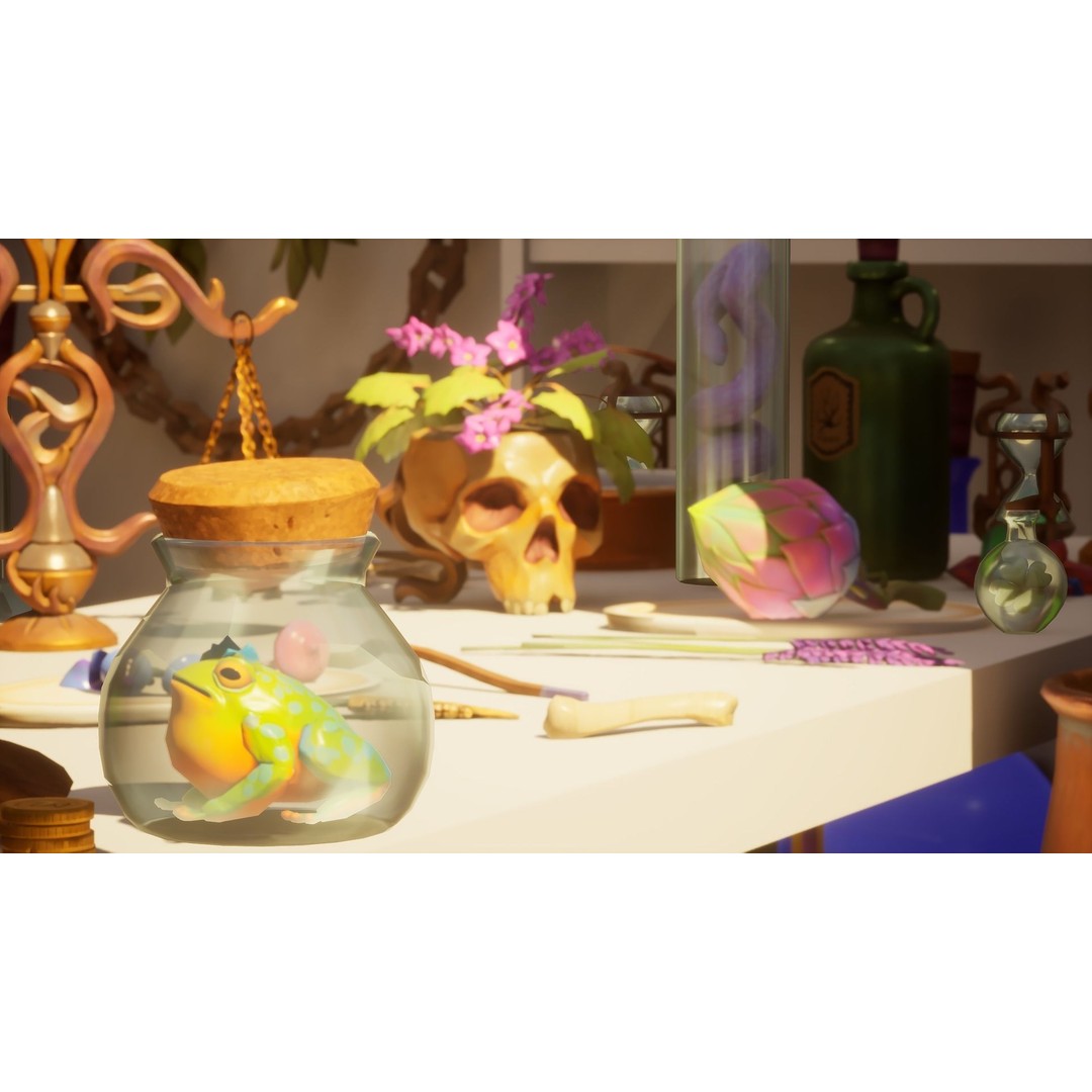 Potion Props 3D Model – Low Poly Fantasy Asset, FBX, PBR Textures - View 33
