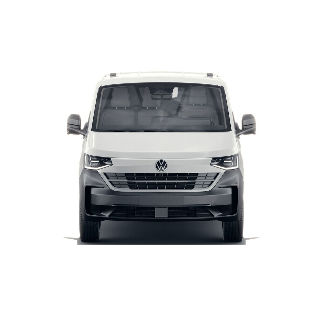 Volkswagen Transporter T7 Panel Van 3D Model – Detailed Interior, FBX & OBJ - View 11