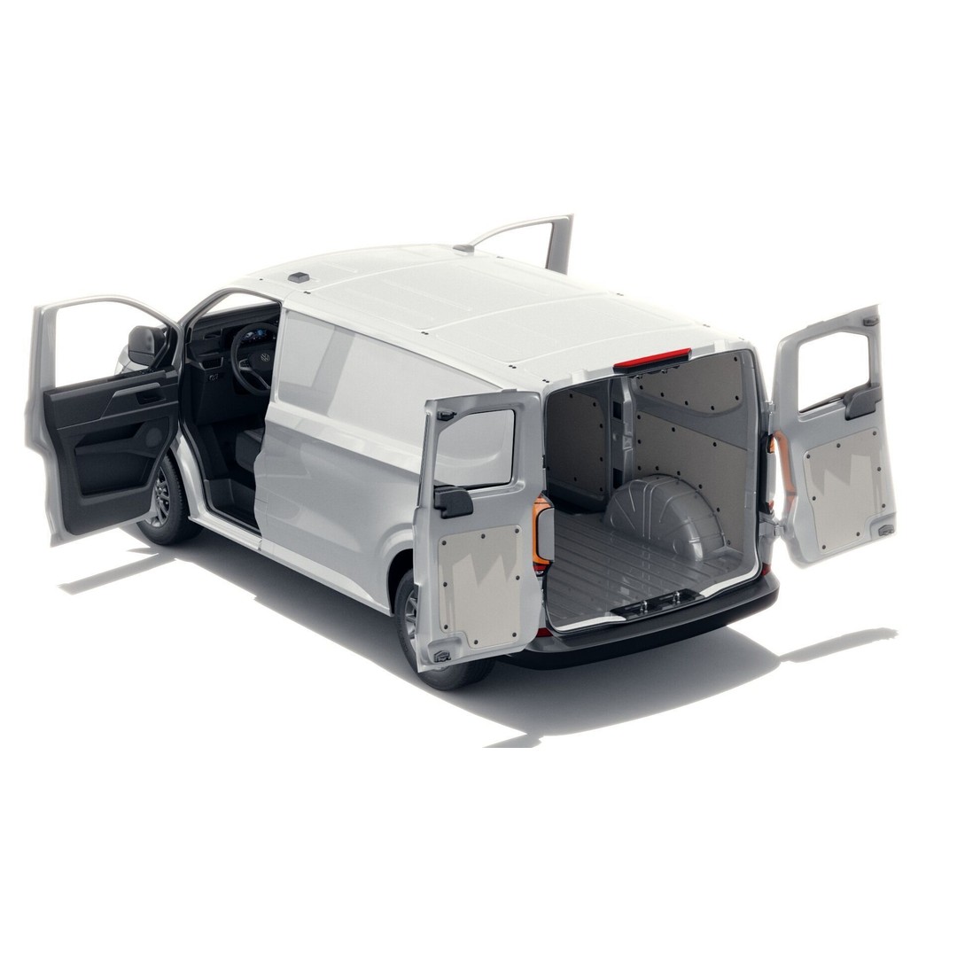 Volkswagen Transporter T7 Panel Van 3D Model – Detailed Interior, FBX & OBJ - View 14