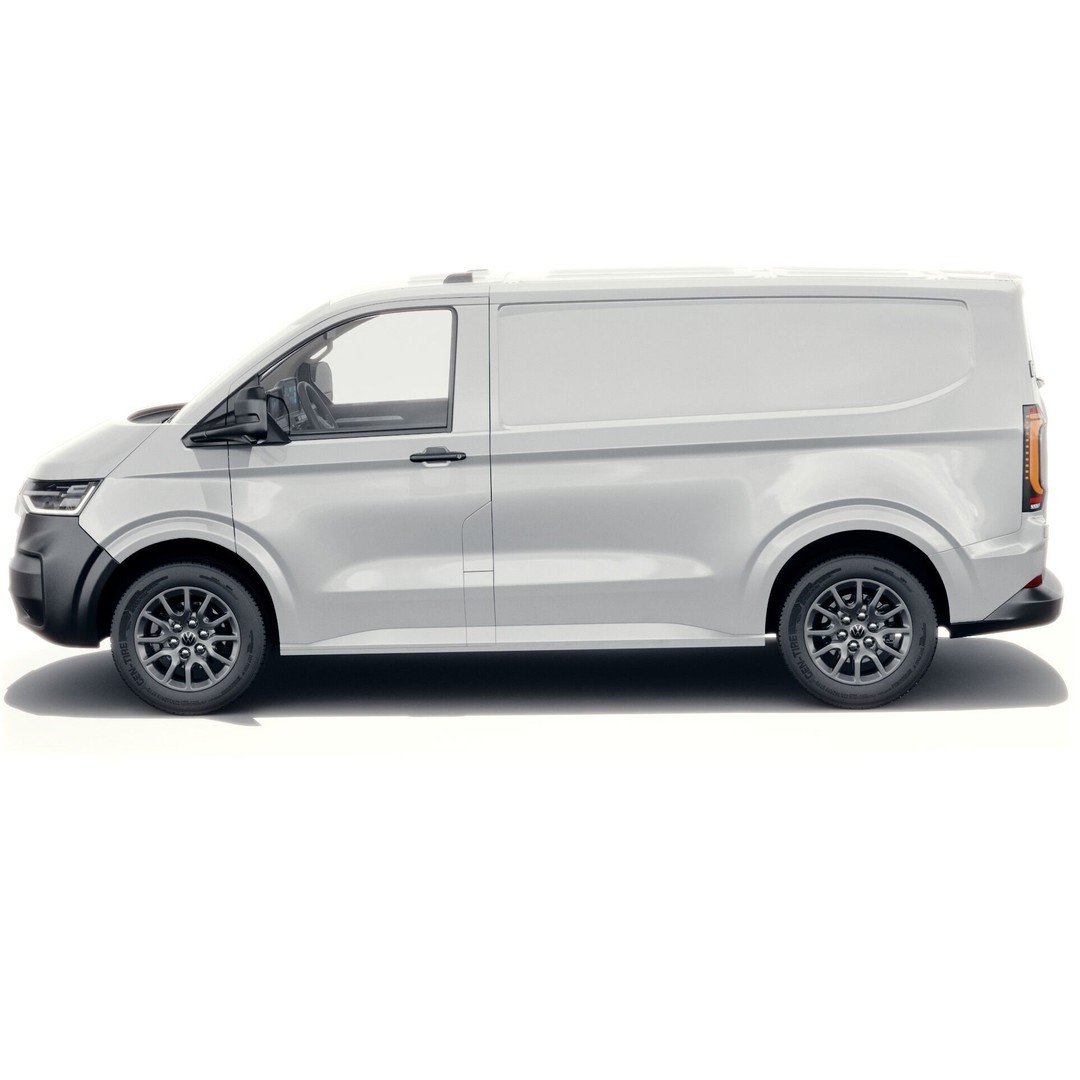 Volkswagen Transporter T7 Panel Van 3D Model – Detailed Interior, FBX & OBJ - View 5