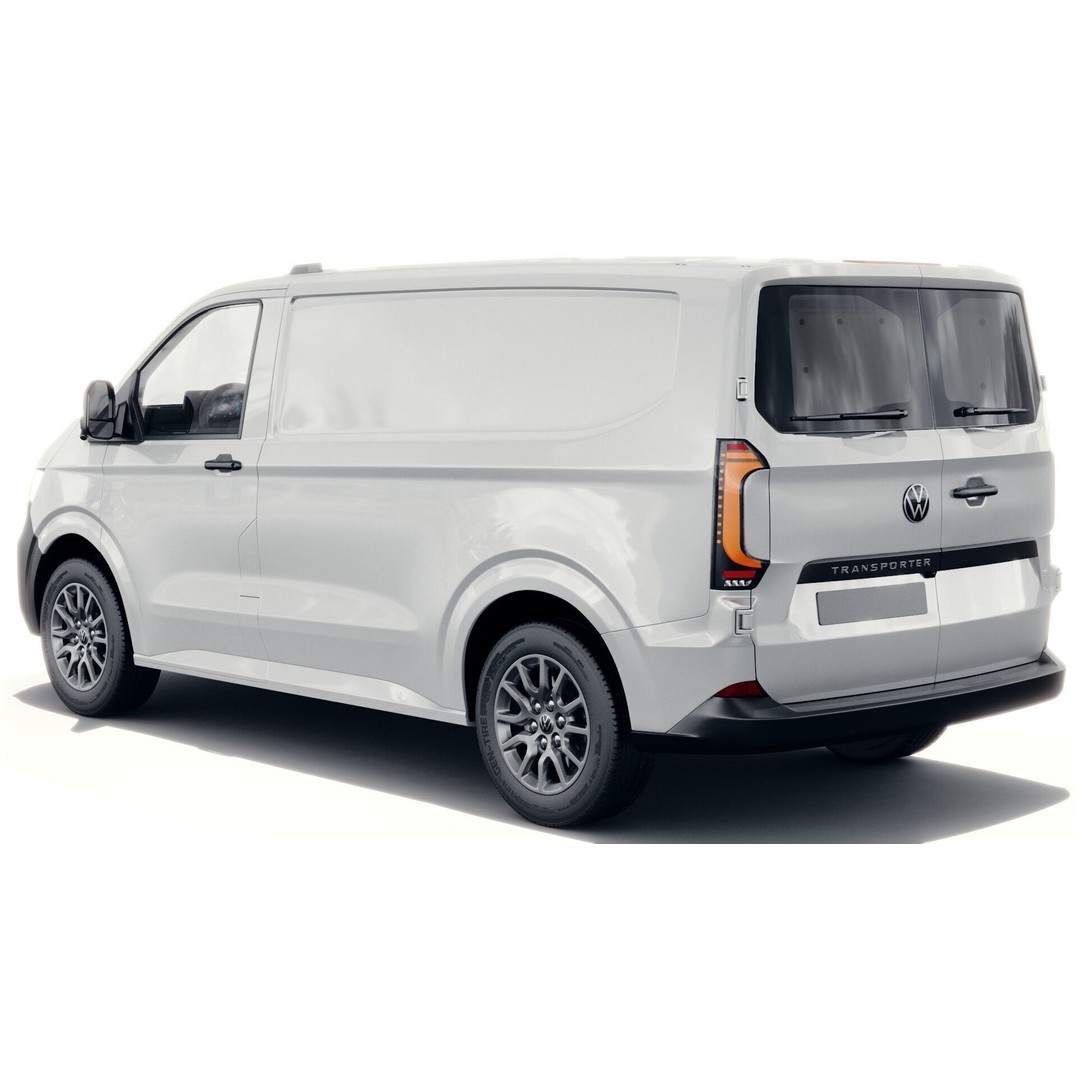 Volkswagen Transporter T7 Panel Van 3D Model – Detailed Interior, FBX & OBJ - View 6
