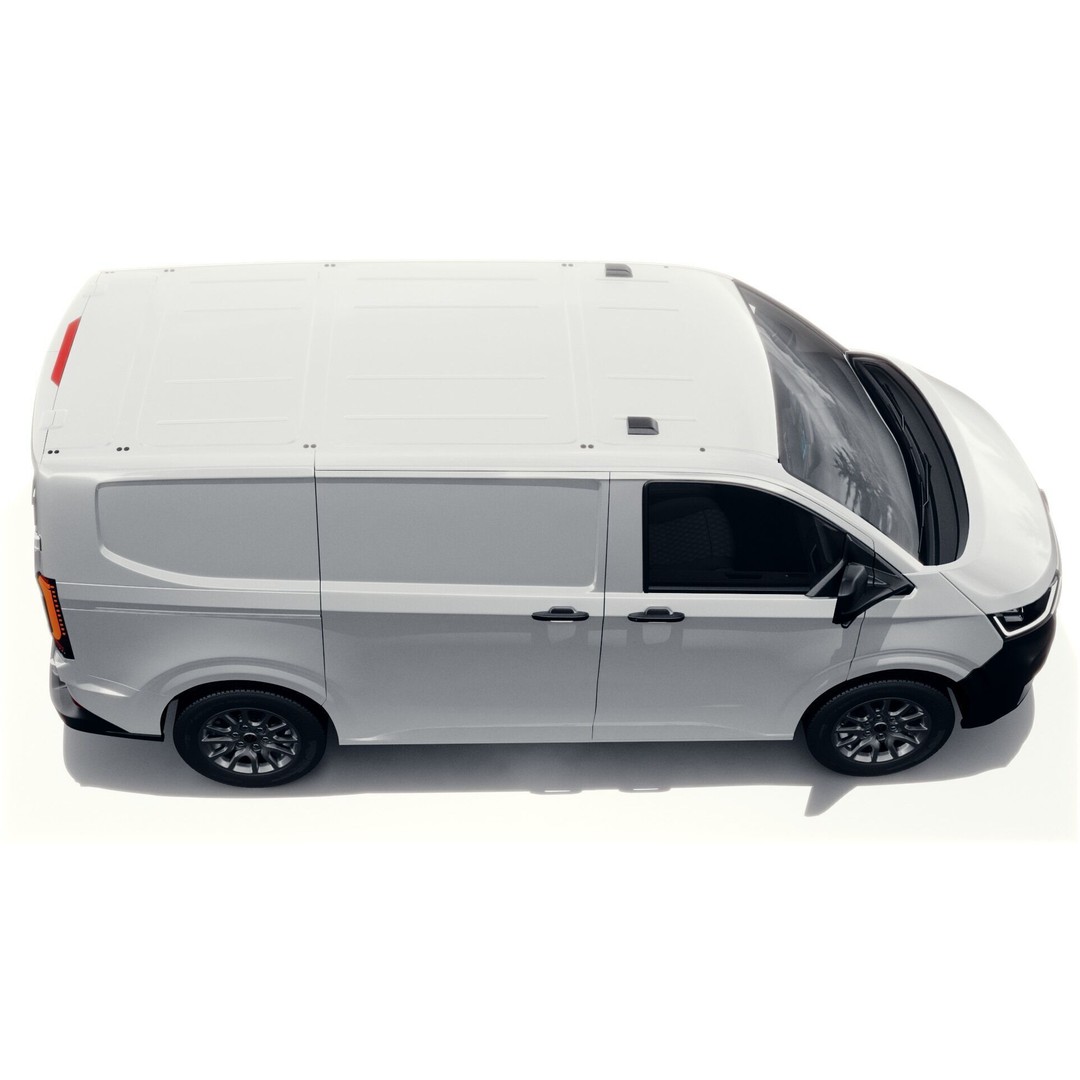 Volkswagen Transporter T7 Panel Van 3D Model – Detailed Interior, FBX & OBJ - View 9