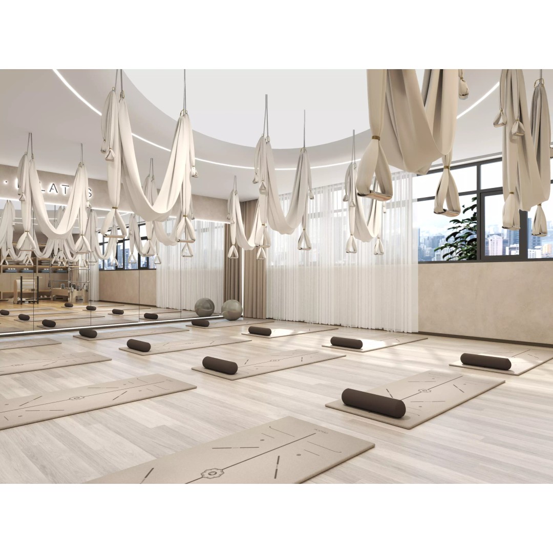 Pilates Studio Interior 3D Model – Low Poly Game Asset, FBX, OBJ - View 7