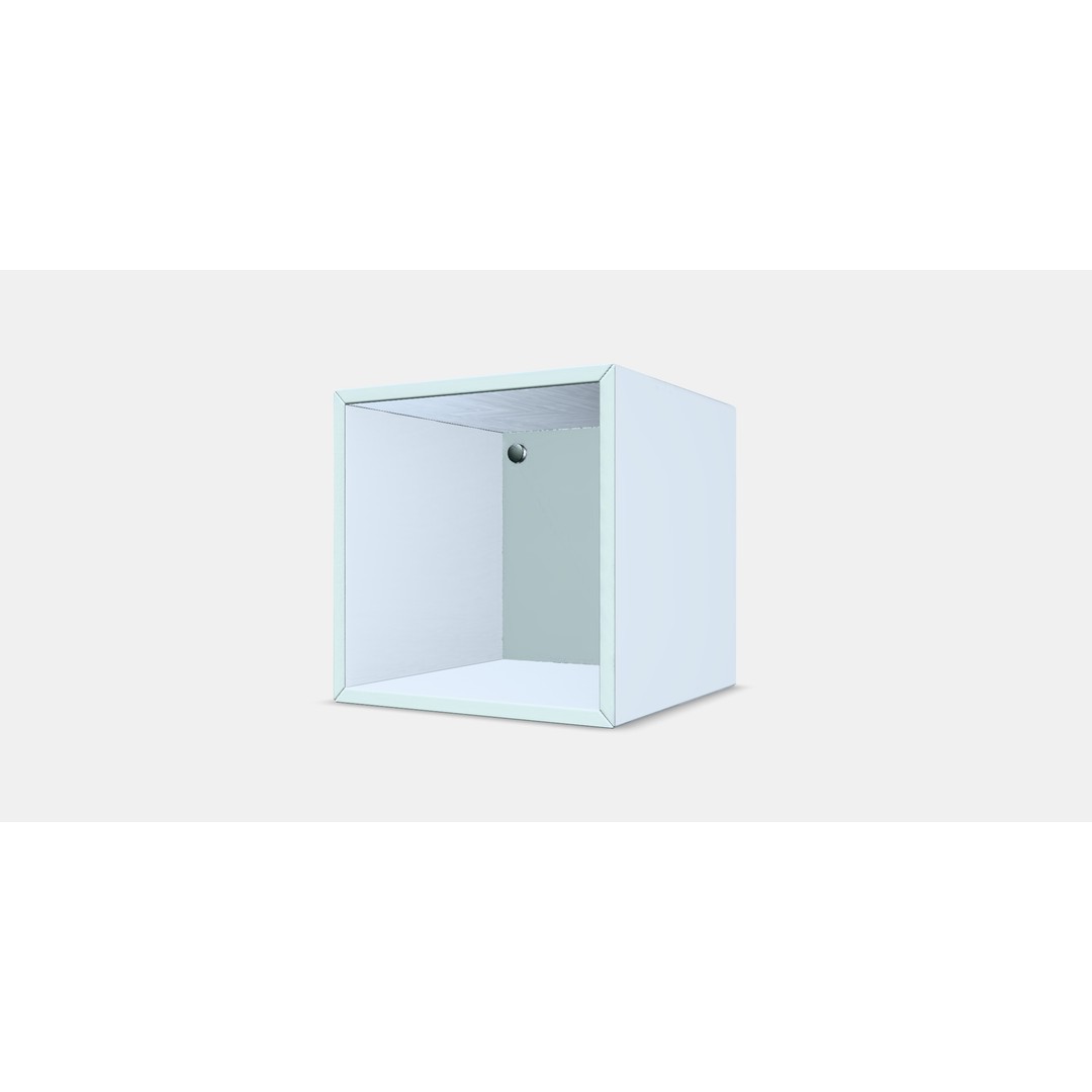 EKET Wall-Mounted Shelving Unit 3D Model – Low Poly PBR Asset, FBX - View 15