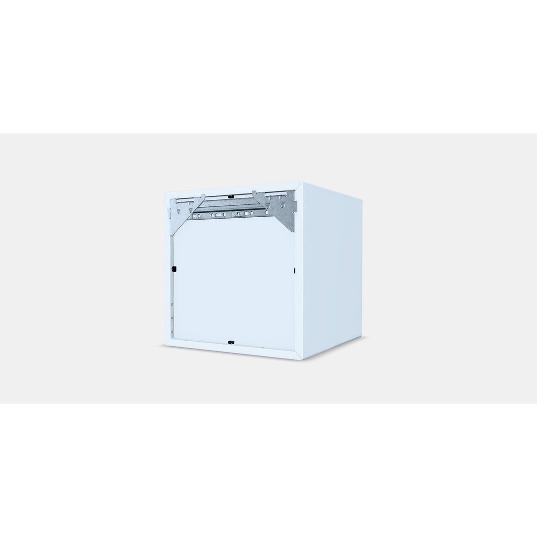EKET Wall-Mounted Shelving Unit 3D Model – Low Poly PBR Asset, FBX - View 6