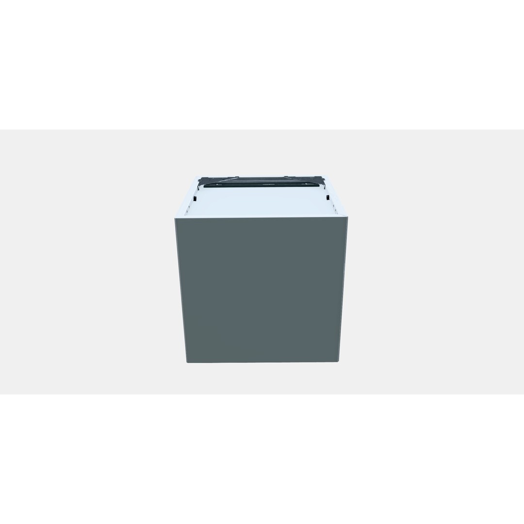 EKET Wall-Mounted Shelving Unit 3D Model – Low Poly PBR Asset, FBX - View 8