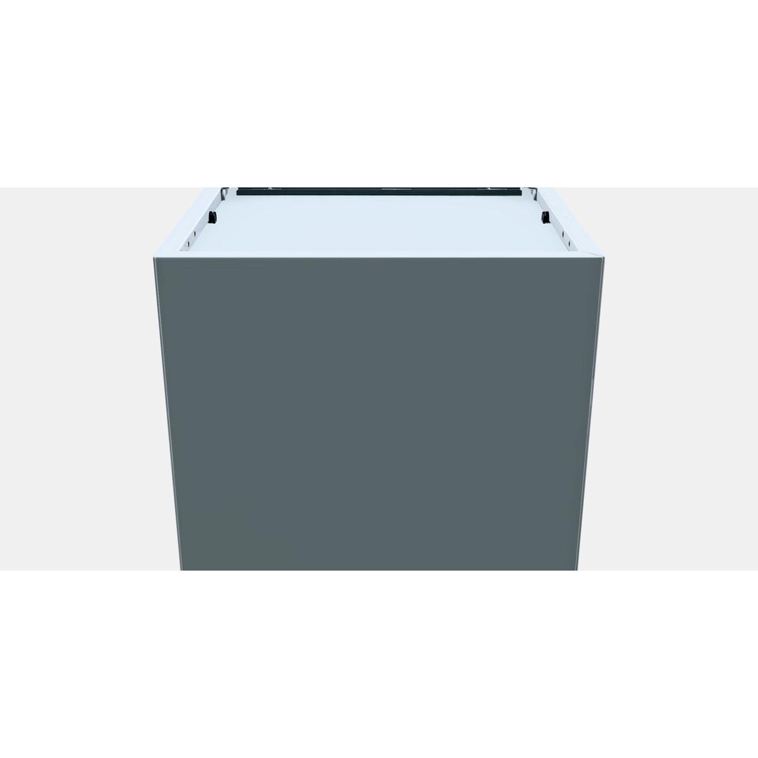 EKET Wall-Mounted Shelving Unit 3D Model – Low Poly PBR Asset, FBX - View 9
