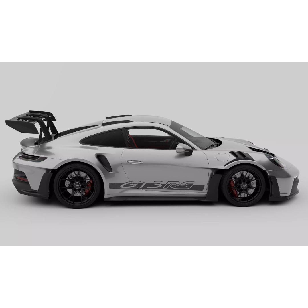 Porsche 911 GT3 RS 3D Model – High Poly Game-Ready Asset, FBX, Blender - View 7
