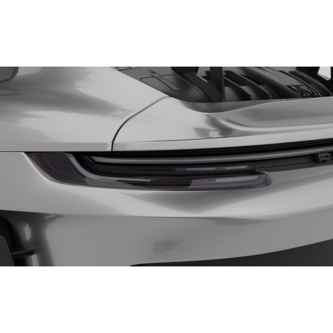 Porsche 911 GT3 RS 3D Model – High Poly Game-Ready Asset, FBX, Blender - View 8