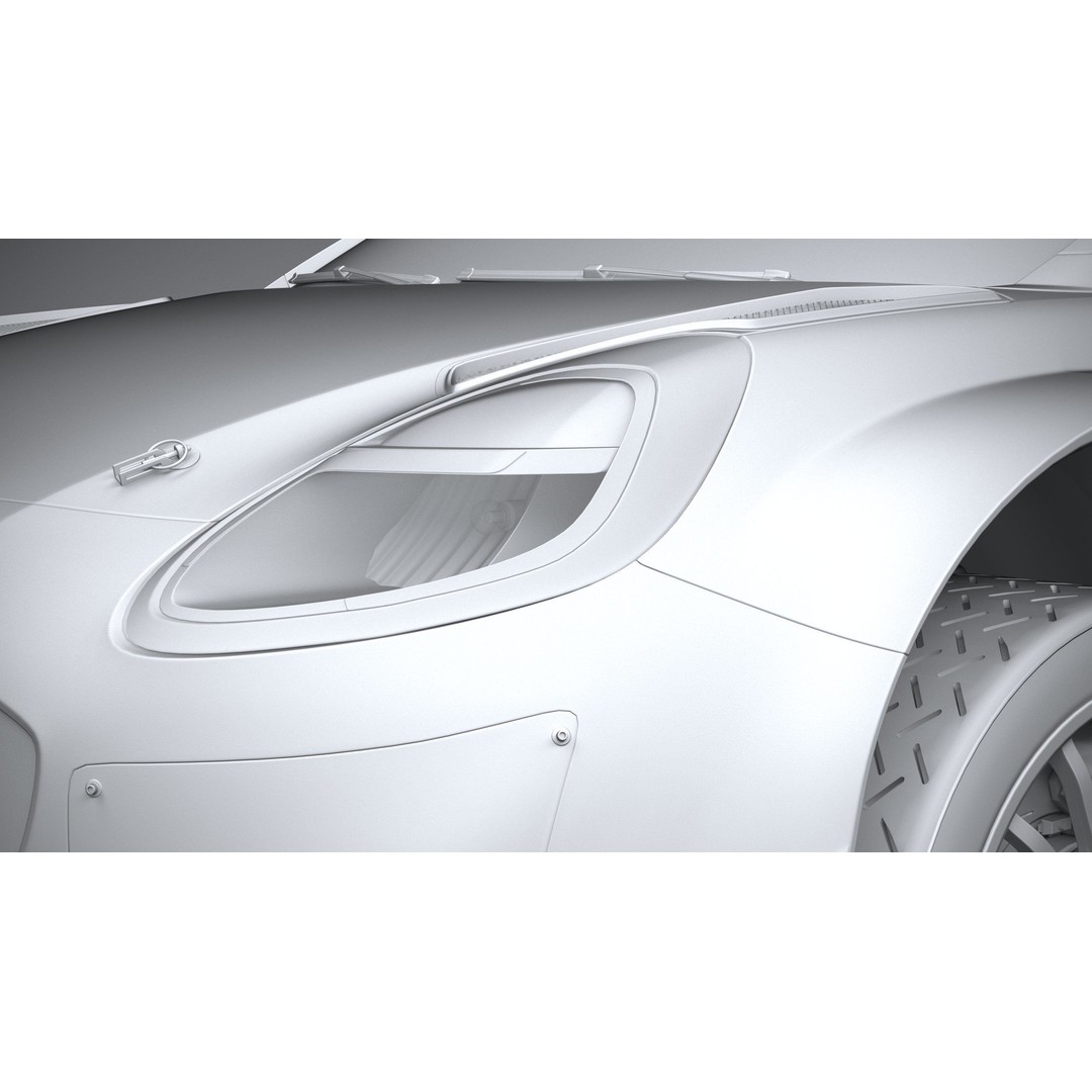 Puma M-Sport WRC Hybrid Rally1 2022 3D Model – High Poly Car Asset, FBX - View 25
