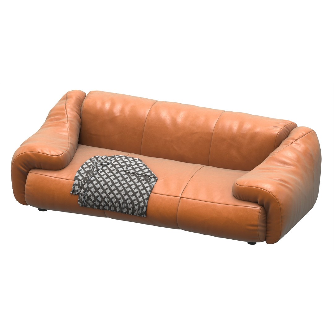 desede DS705 Sofa 3D Model – Modern Luxury Design, FBX, PBR