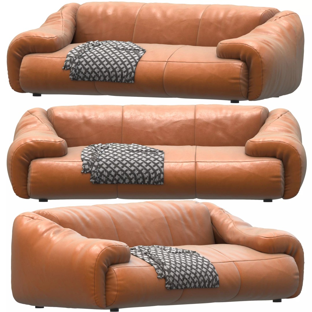 desede DS705 Sofa 3D Model – Modern Luxury Design, FBX, PBR - View 2