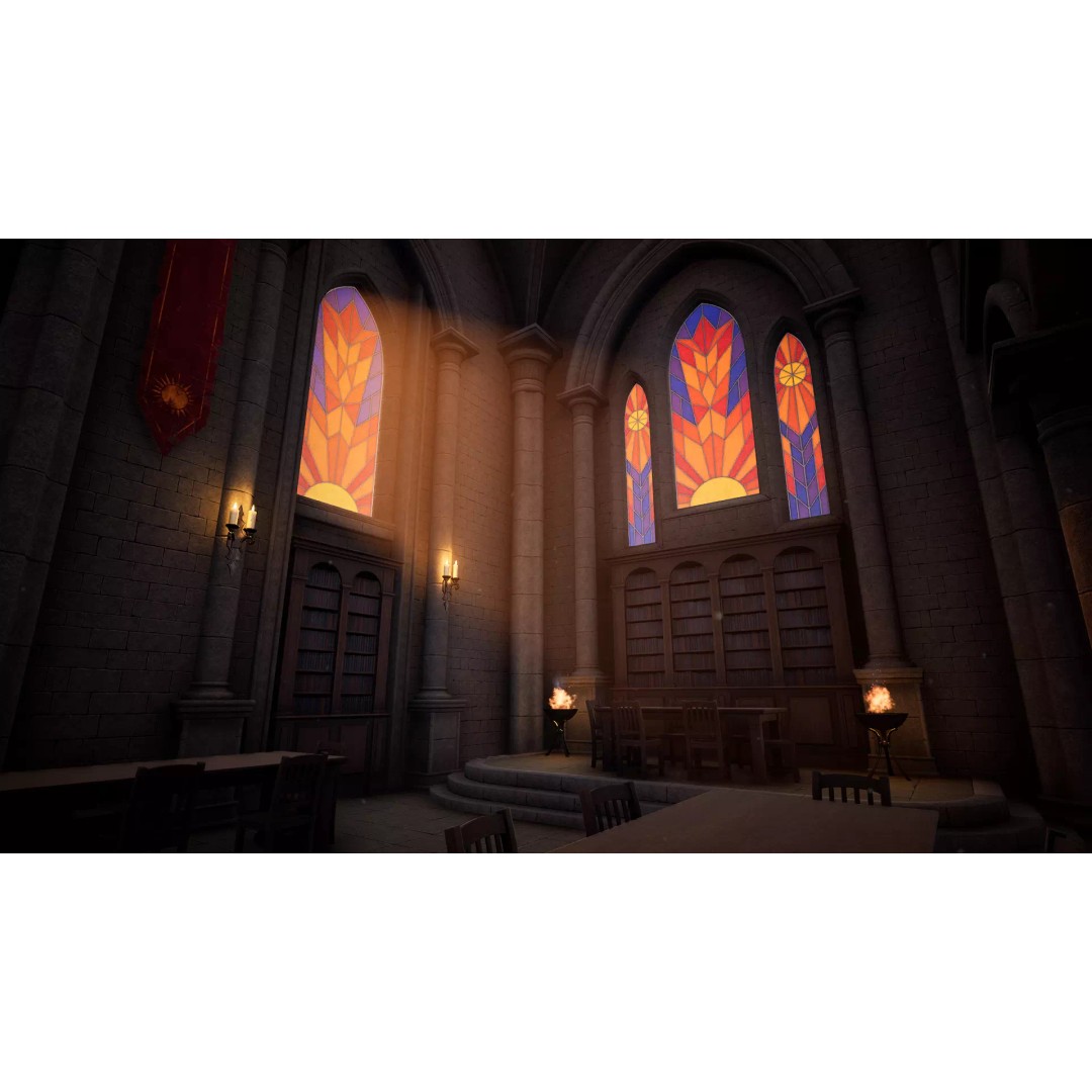 Modular Monastery 3D Model – Low Poly Game Asset, FBX & Unreal Ready - View 16