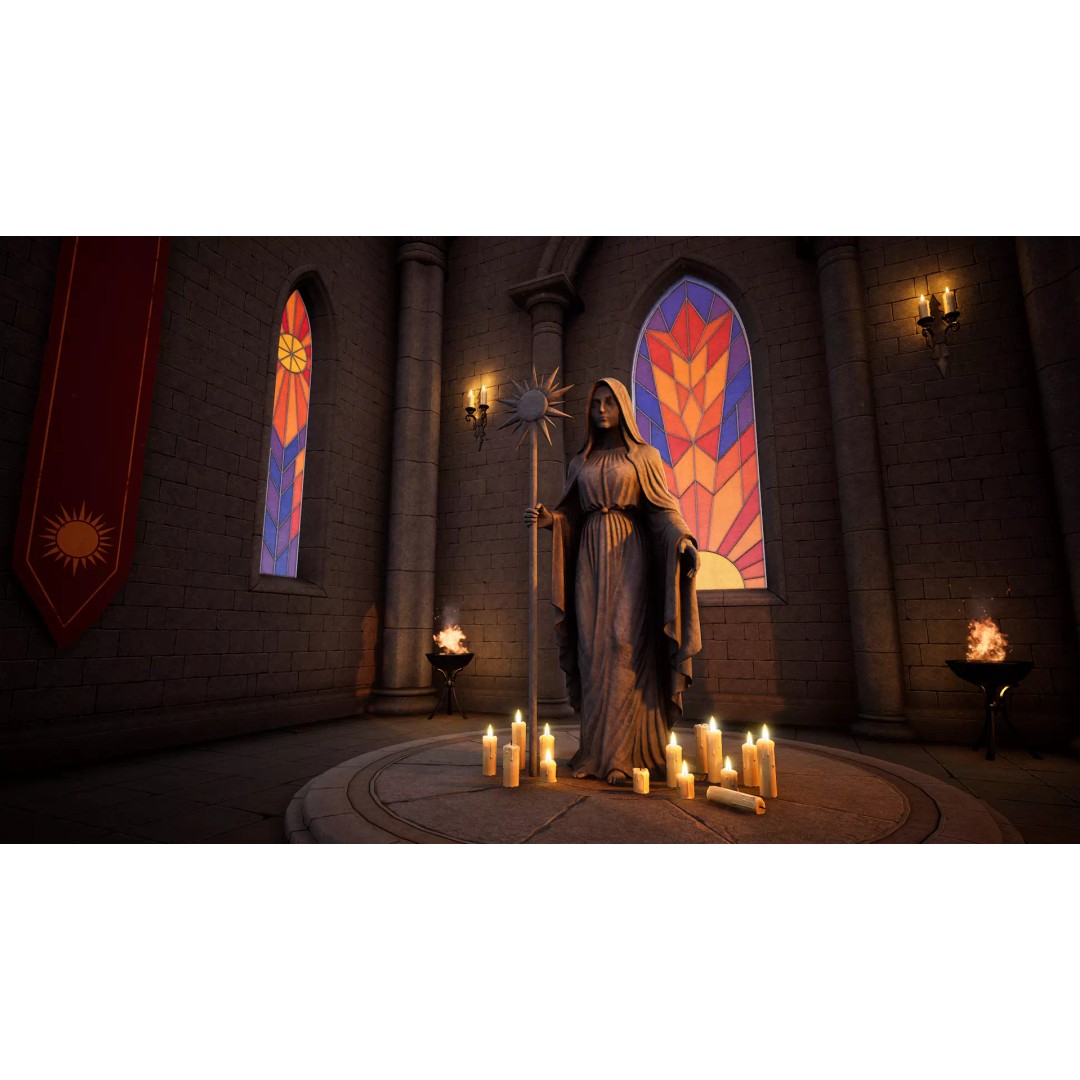 Modular Monastery 3D Model – Low Poly Game Asset, FBX & Unreal Ready - View 22