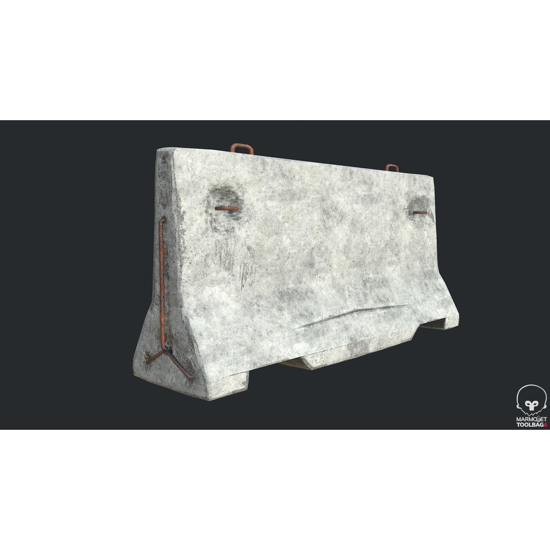 Concrete Mixer 3D Model – Low Poly Industrial Asset, FBX, OBJ - View 12