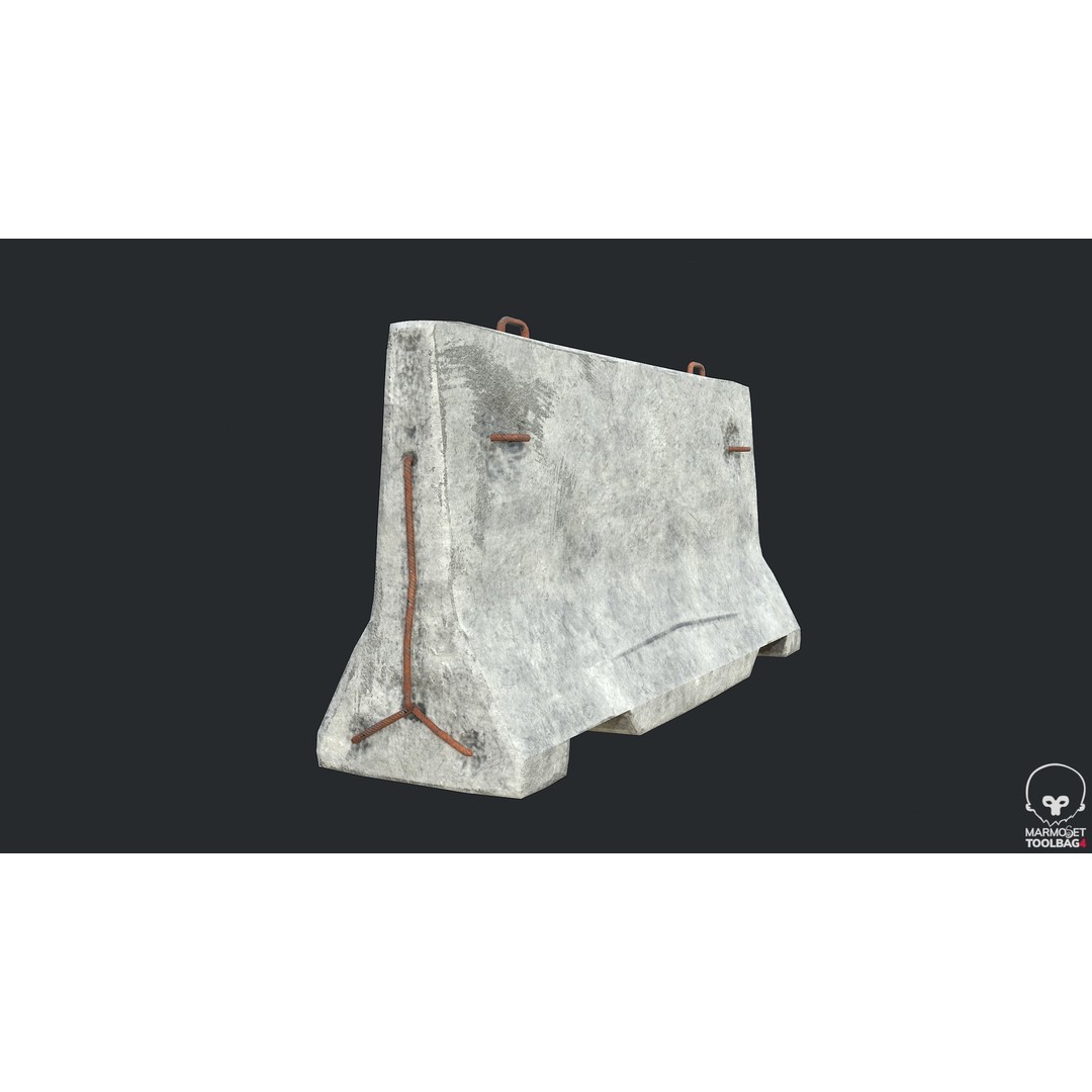 Concrete Mixer 3D Model – Low Poly Industrial Asset, FBX, OBJ - View 13