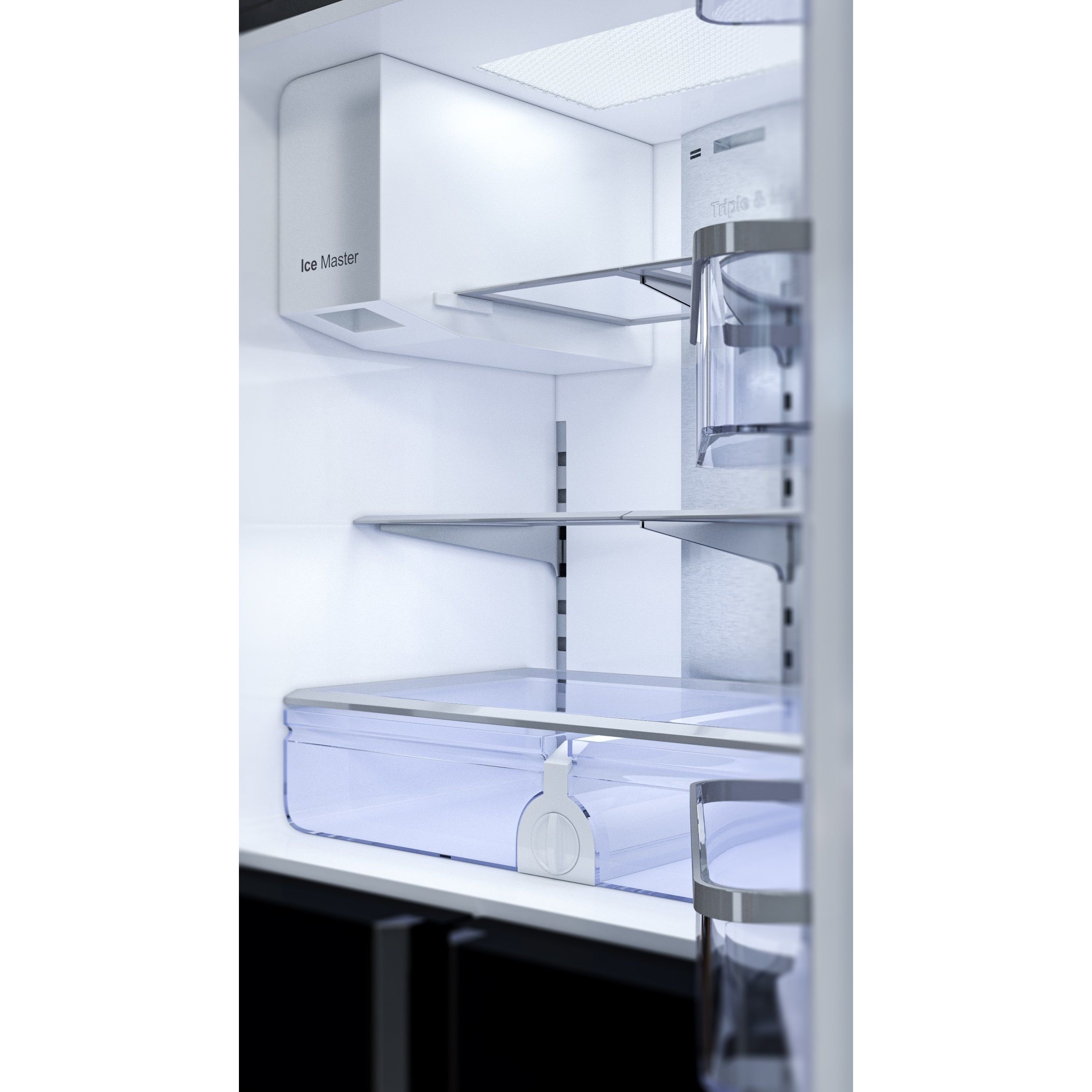 Samsung Refrigerator Set - Low-Poly Game-Ready 3D Model - View 12
