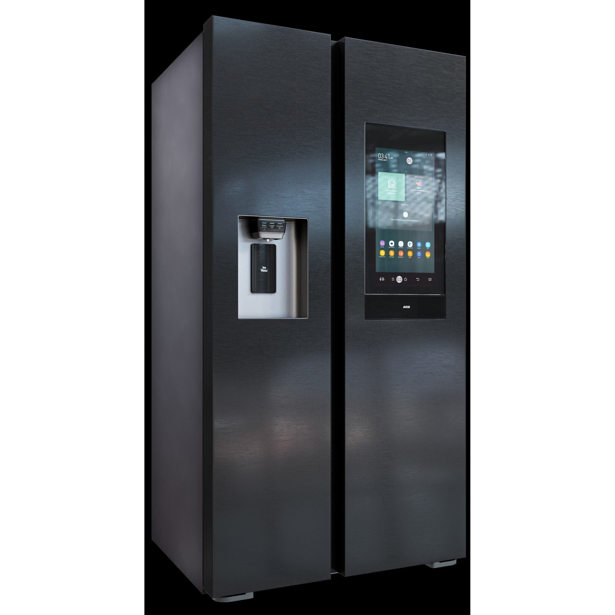 Samsung Refrigerator Set - Low-Poly Game-Ready 3D Model - View 15