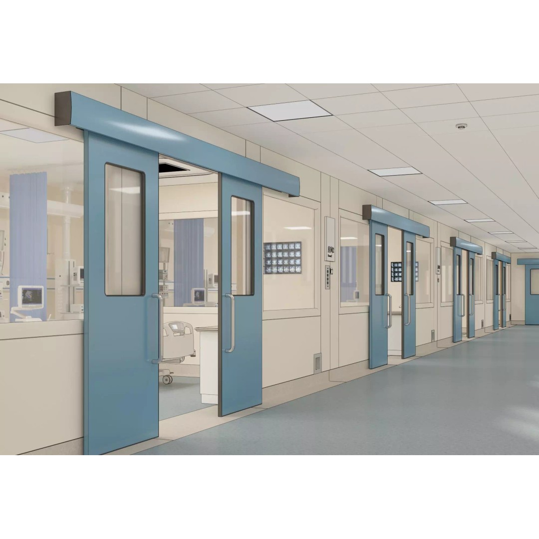 Hospital Hall 3D Model – Realistic Interior Corridor, FBX, OBJ - View 2
