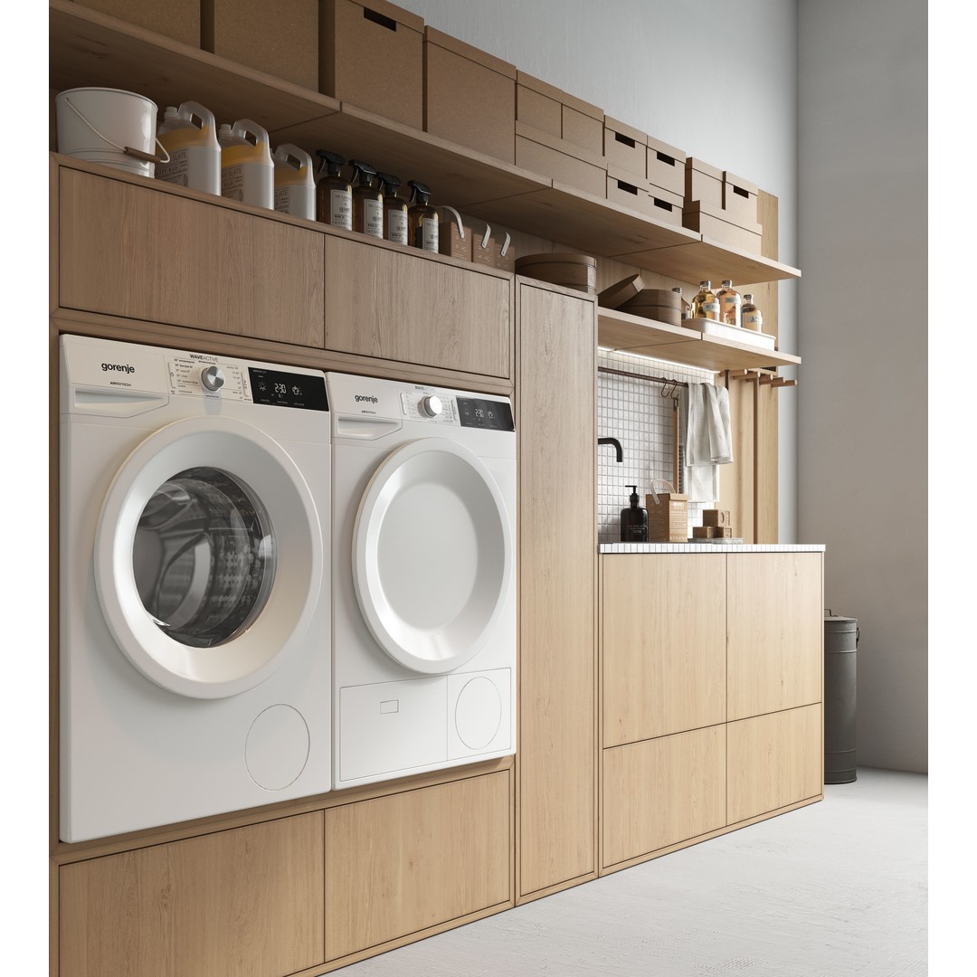 Laundry Room 3D Model – Realistic Interior Asset, FBX & OBJ Formats - View 3
