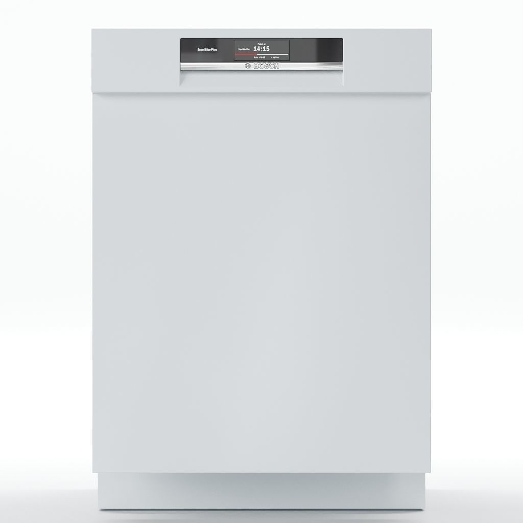 Bosch Dishwasher Collection 3D Model – Low Poly PBR Kitchen Asset