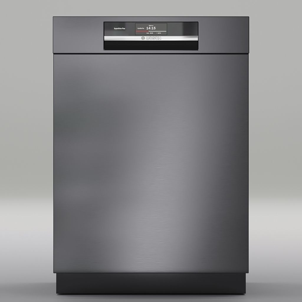 Bosch Dishwasher Collection 3D Model – Low Poly PBR Kitchen Asset - View 15