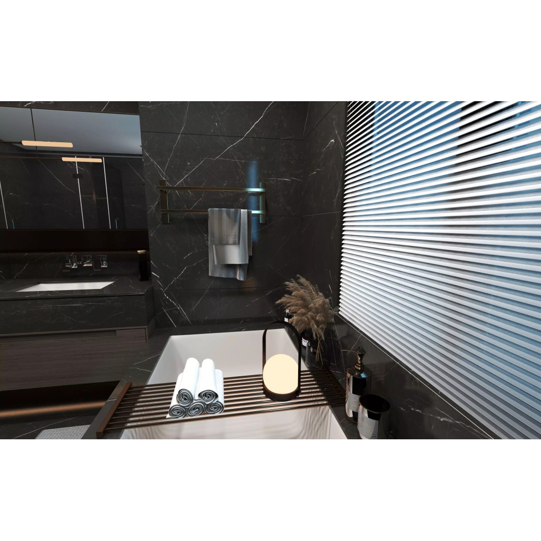Luxury Bathroom 3D Model – High Poly Interior Asset, FBX, OBJ - View 3