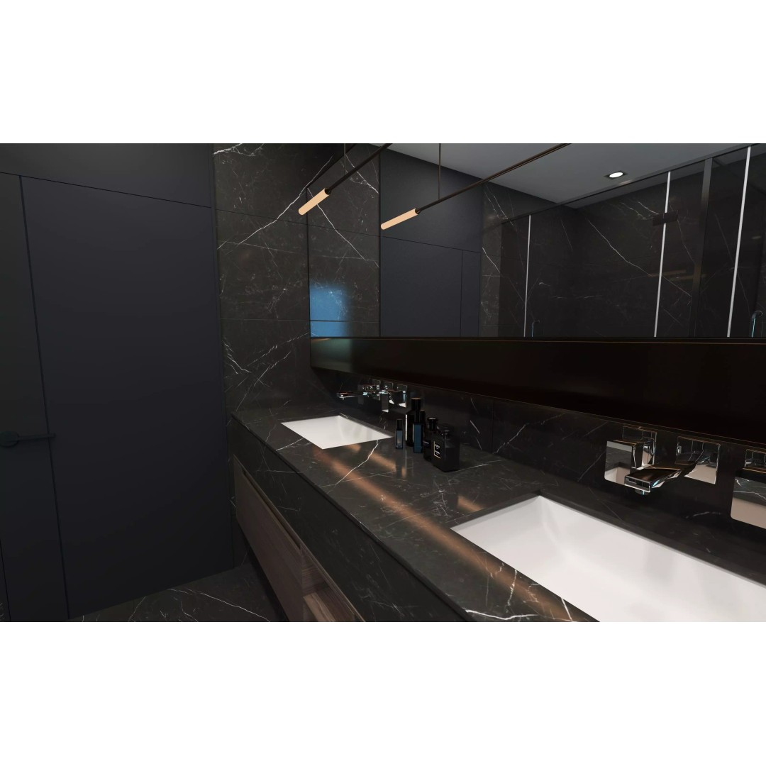 Luxury Bathroom 3D Model – High Poly Interior Asset, FBX, OBJ - View 9
