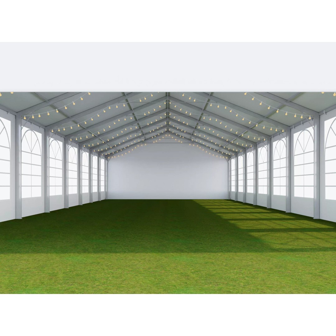 Event Exhibition Tent 3D Model – Large Pavilion for Celebrations, FBX, Blender - View 5