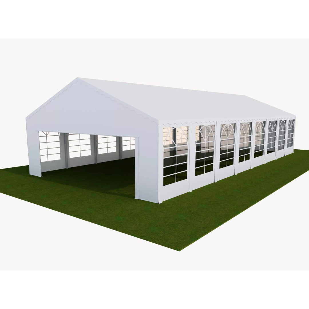 Event Exhibition Tent 3D Model – Large Pavilion for Celebrations, FBX, Blender - View 6
