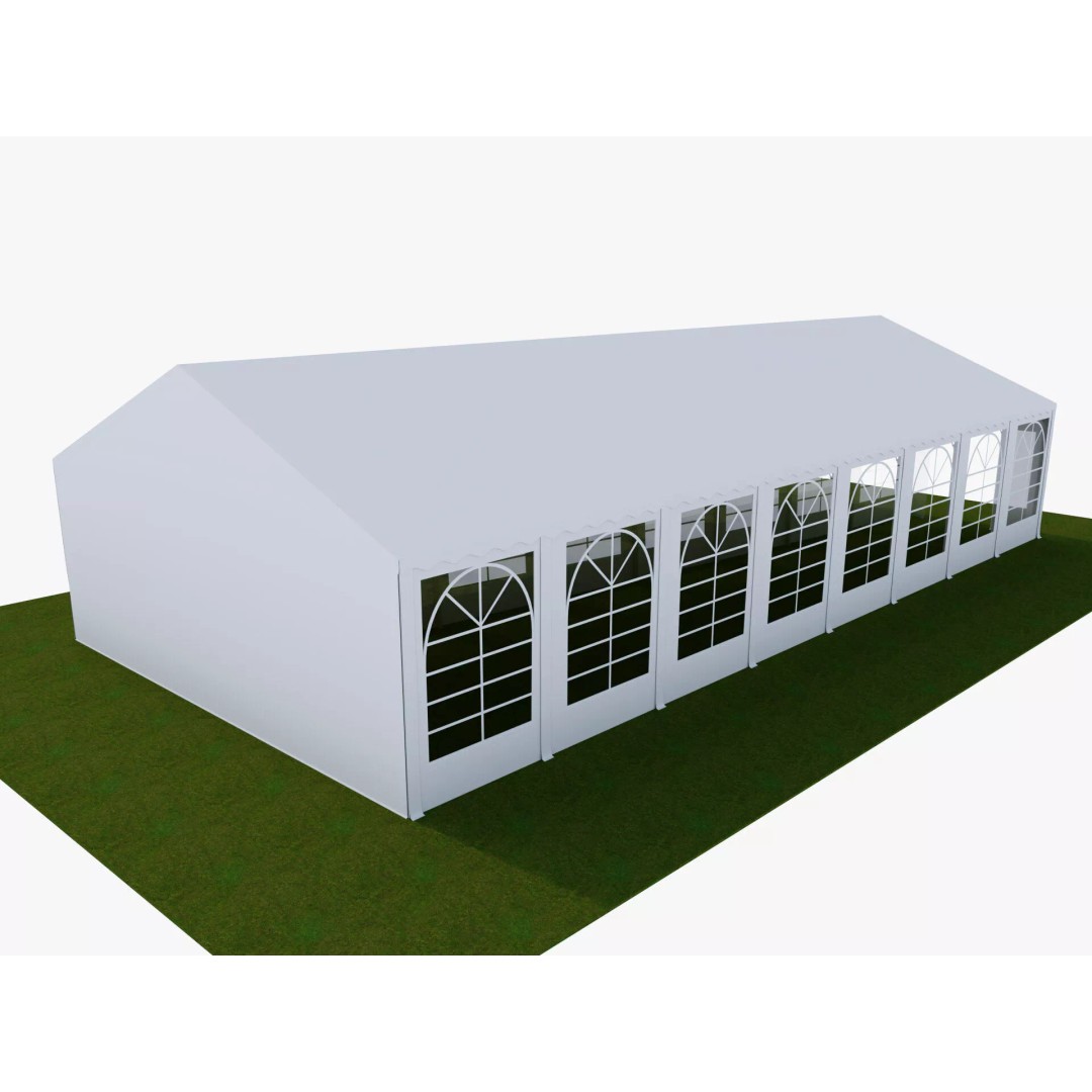 Event Exhibition Tent 3D Model – Large Pavilion for Celebrations, FBX, Blender - View 9