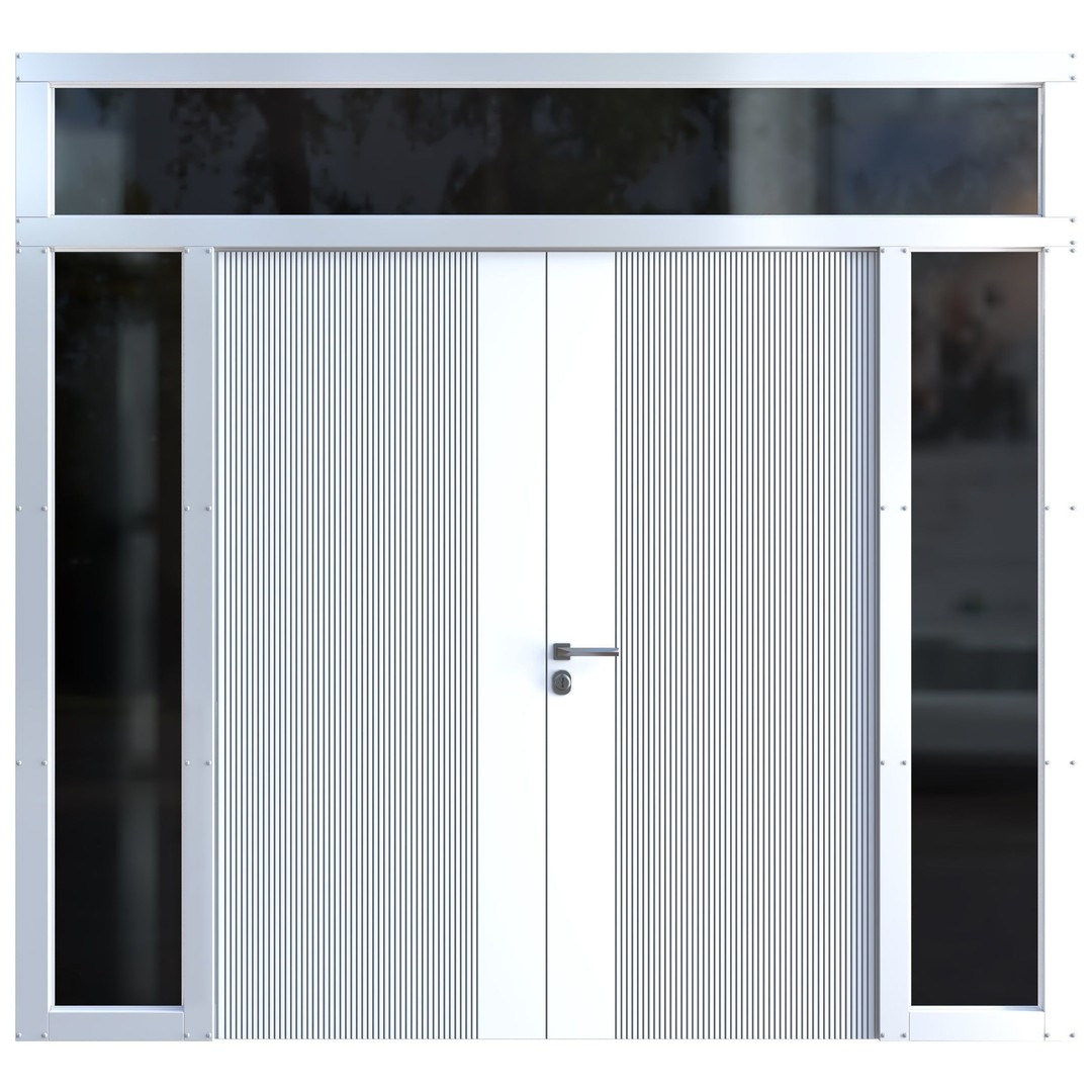 Contemporary Door 3D Model – Premium Design, PBR Textures, FBX