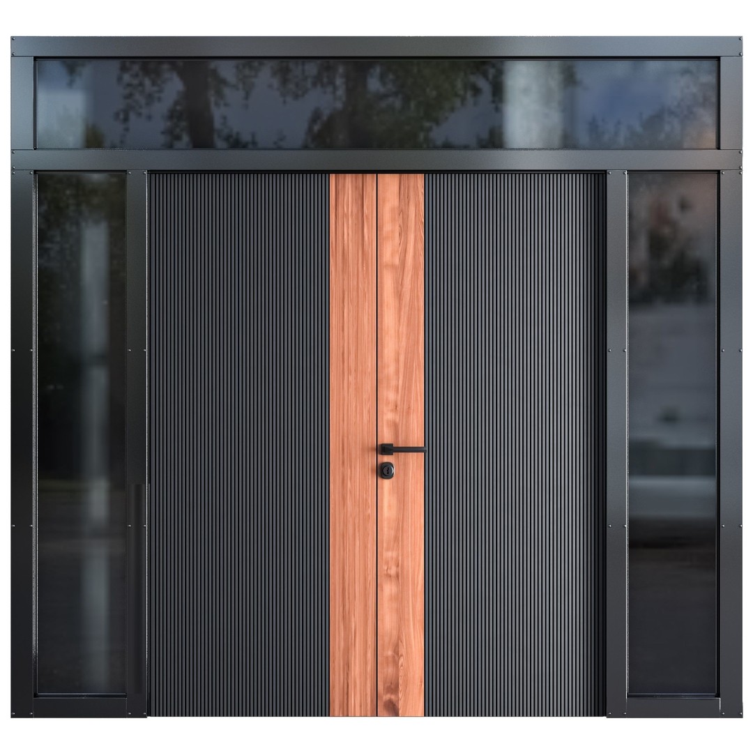 Contemporary Door 3D Model – Premium Design, PBR Textures, FBX - View 10