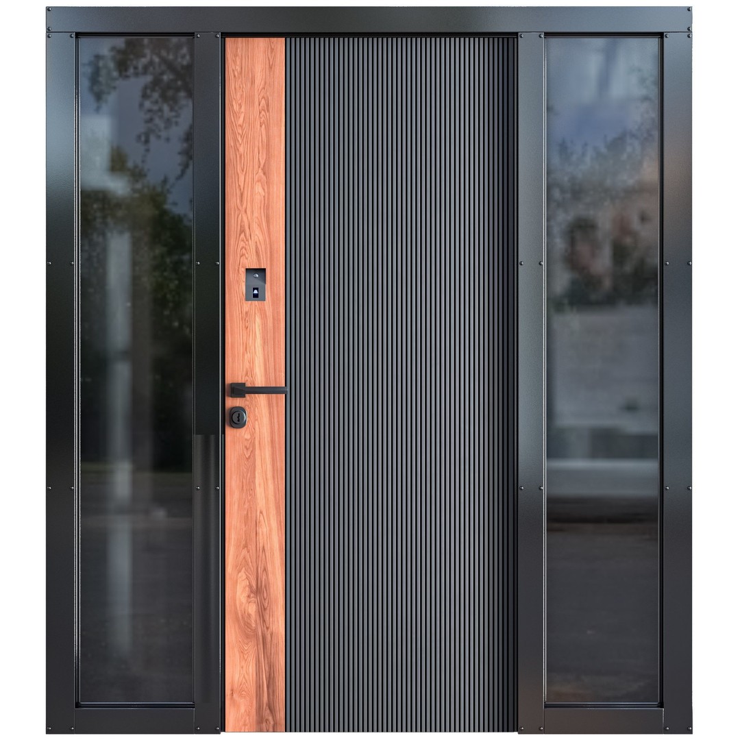 Contemporary Door 3D Model – Premium Design, PBR Textures, FBX - View 19