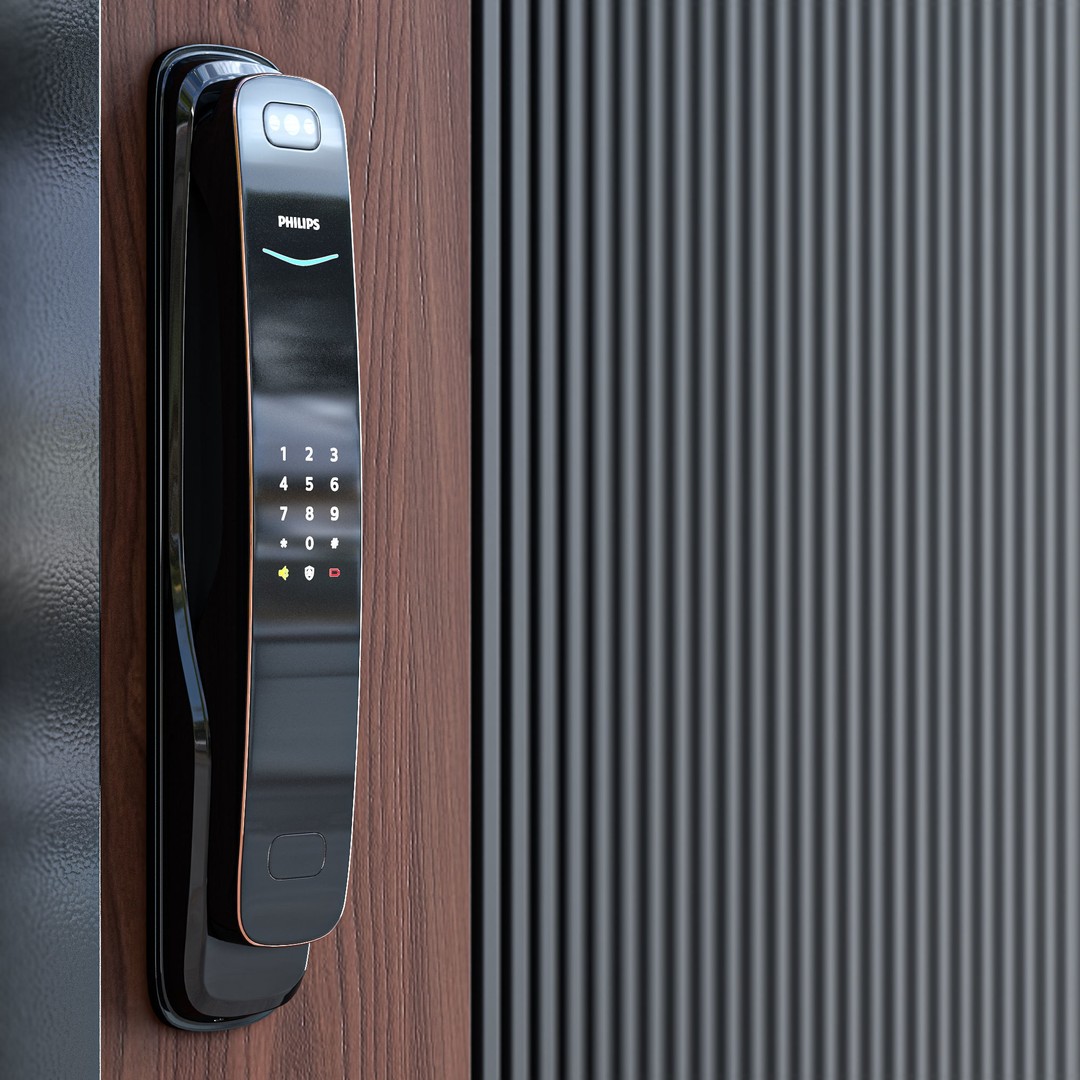 Contemporary Door 3D Model – Premium Design, PBR Textures, FBX - View 8