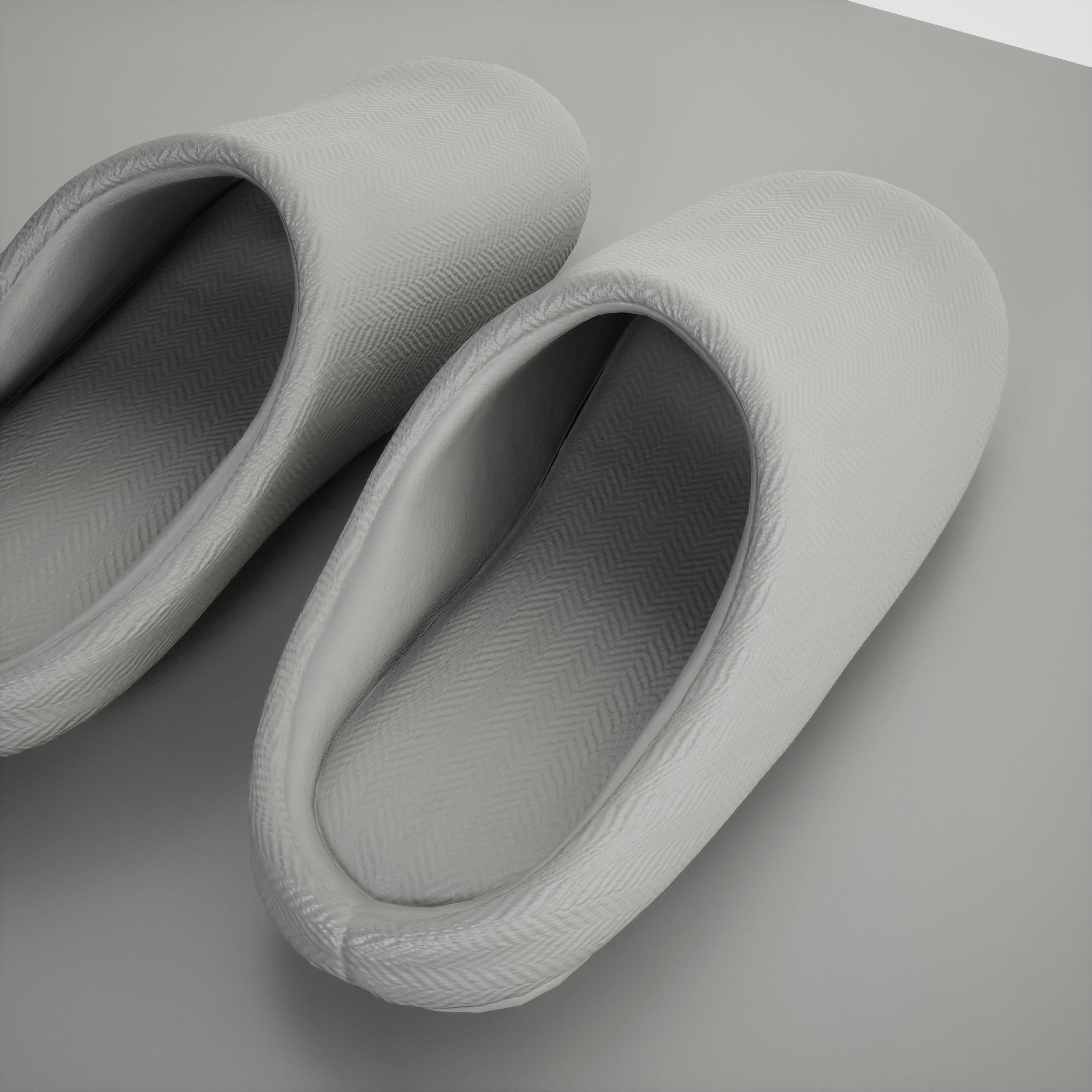 House Shoes - Low-Poly Game-Ready 3D Model - View 10