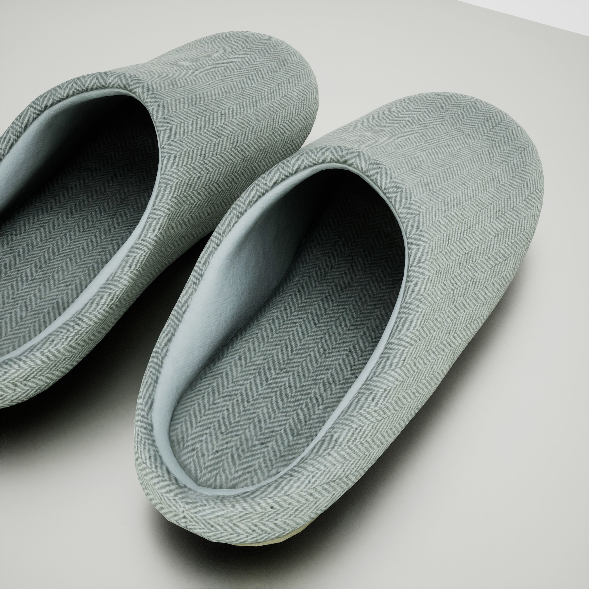 House Shoes - Low-Poly Game-Ready 3D Model - View 5