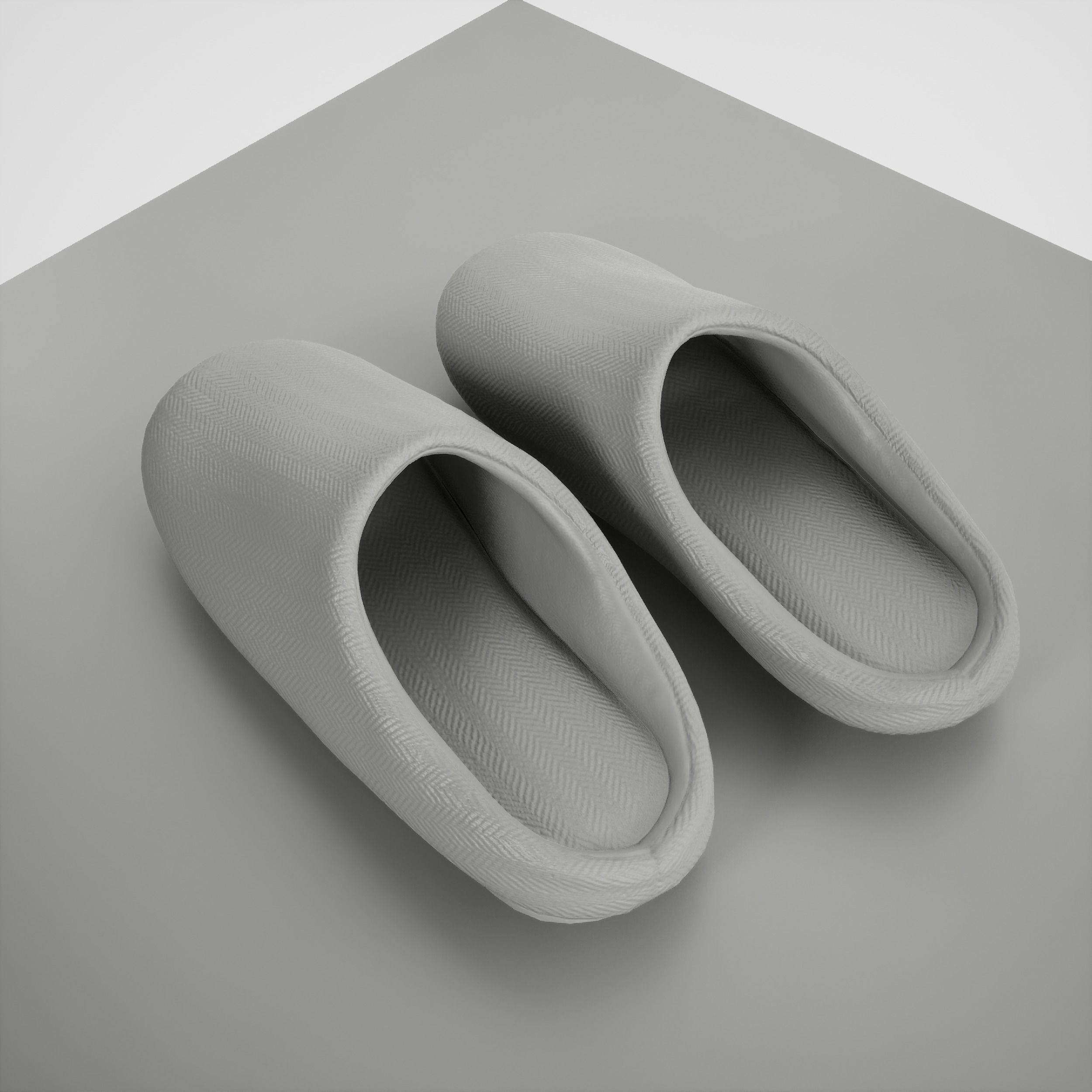 House Shoes - Low-Poly Game-Ready 3D Model - View 9