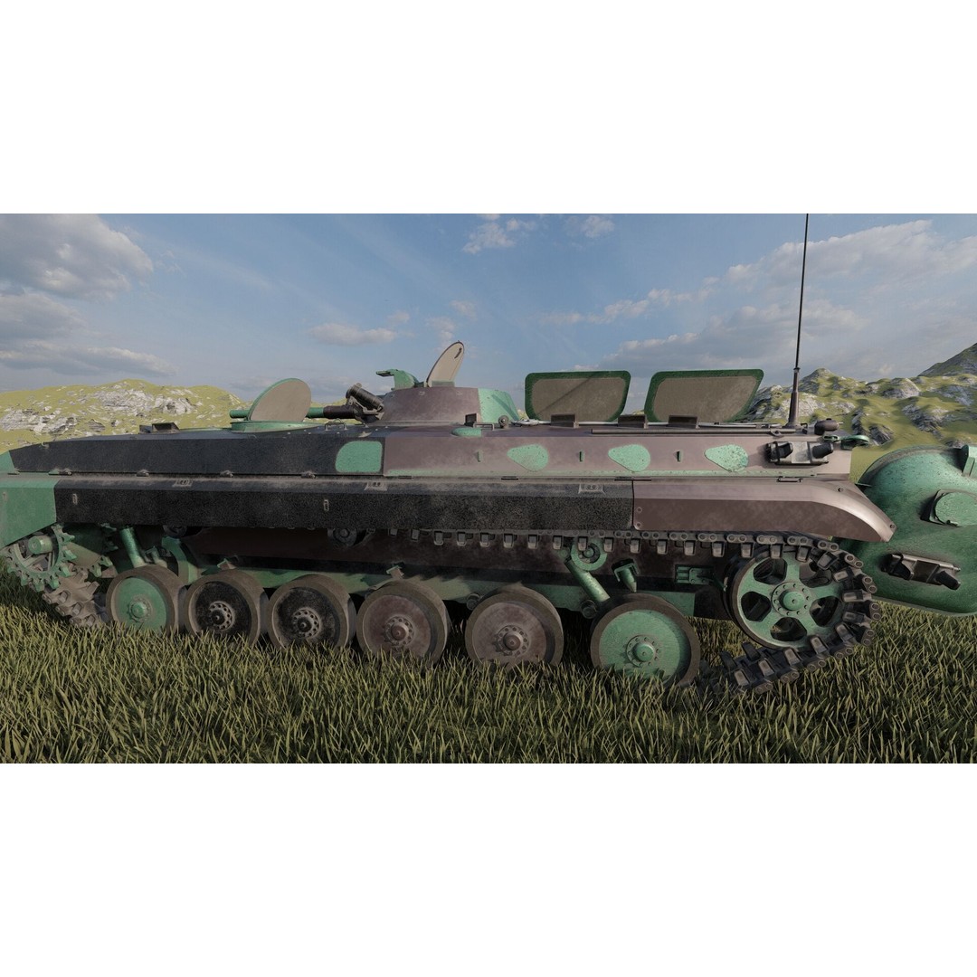 Type 86 Infantry Fighting Vehicle 3D Model – Game-Ready PBR Asset, FBX - View 10