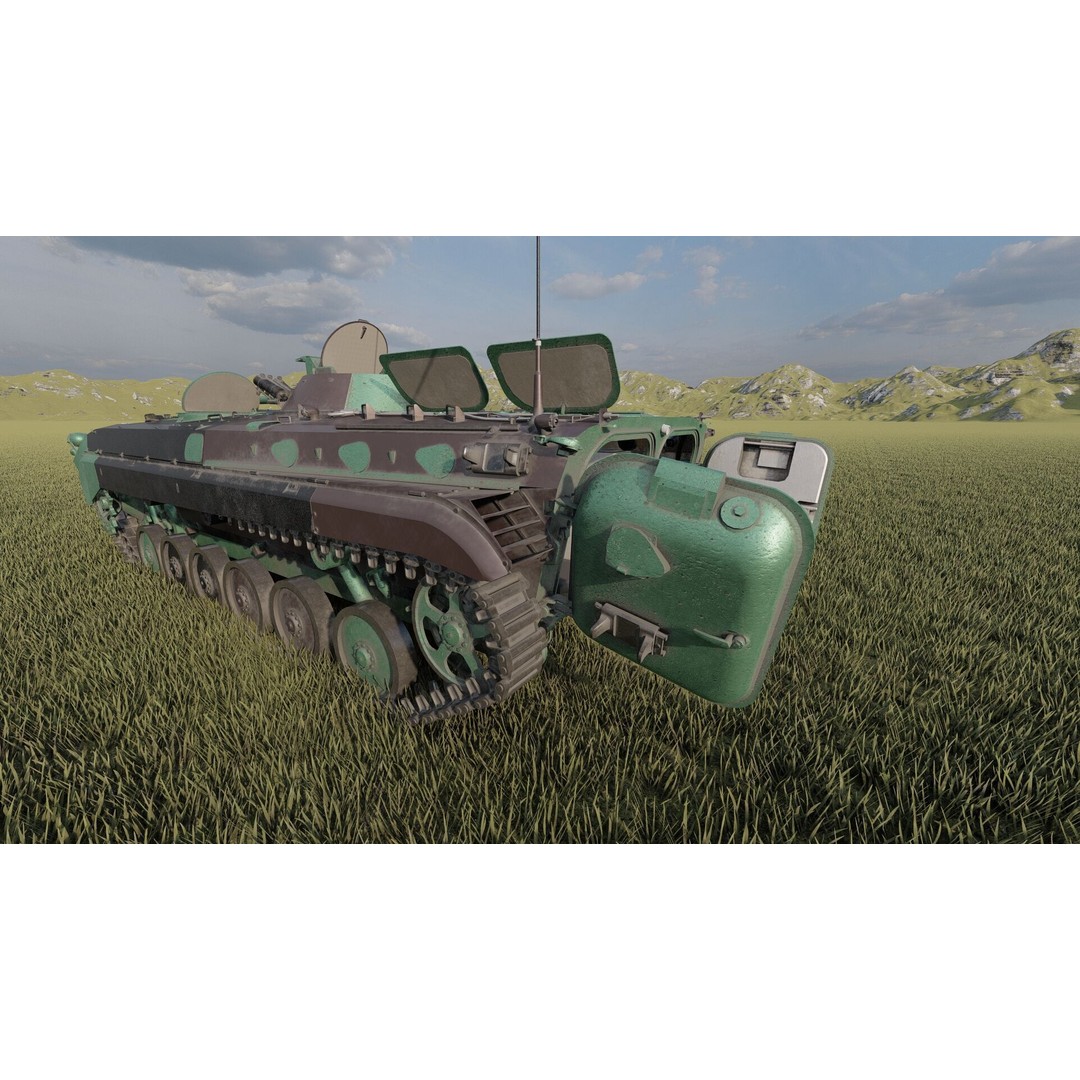 Type 86 Infantry Fighting Vehicle 3D Model – Game-Ready PBR Asset, FBX - View 11