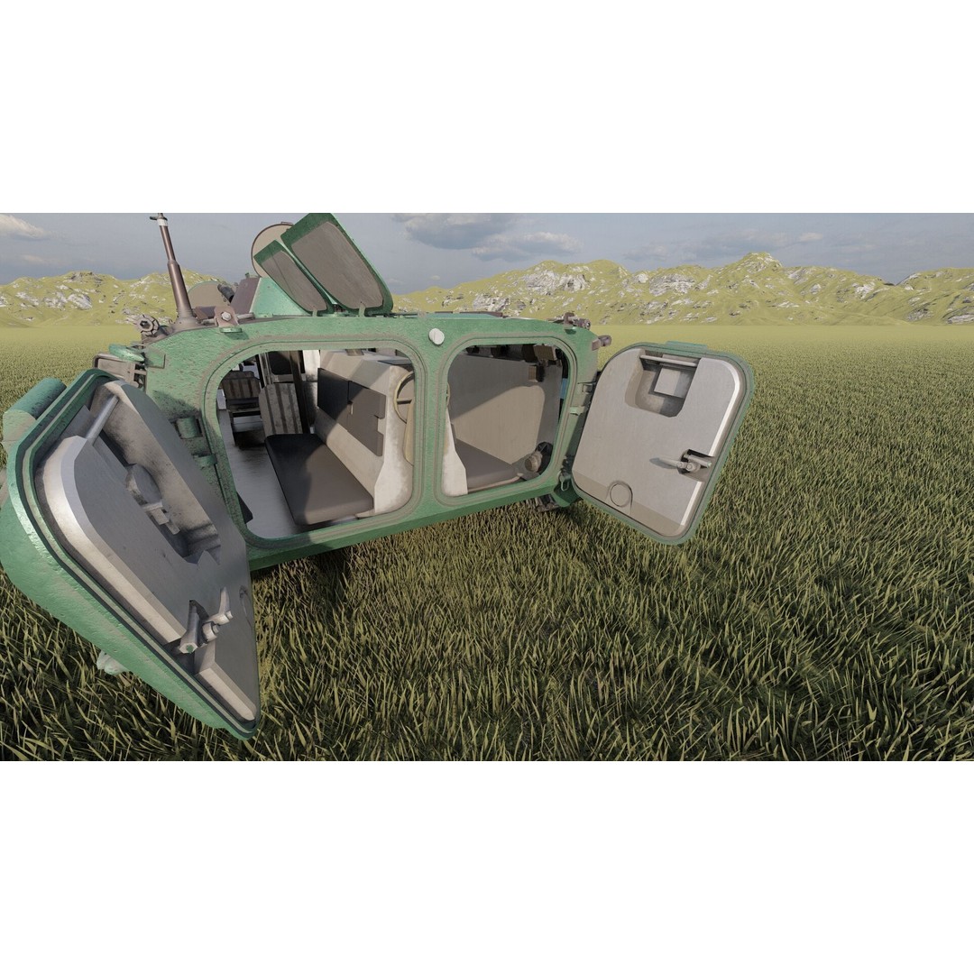 Type 86 Infantry Fighting Vehicle 3D Model – Game-Ready PBR Asset, FBX - View 12