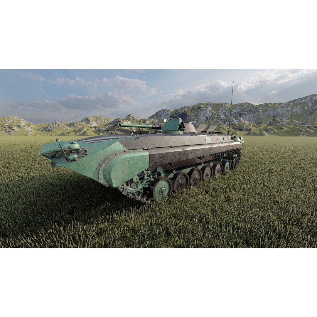 Type 86 Infantry Fighting Vehicle 3D Model – Game-Ready PBR Asset, FBX - View 8