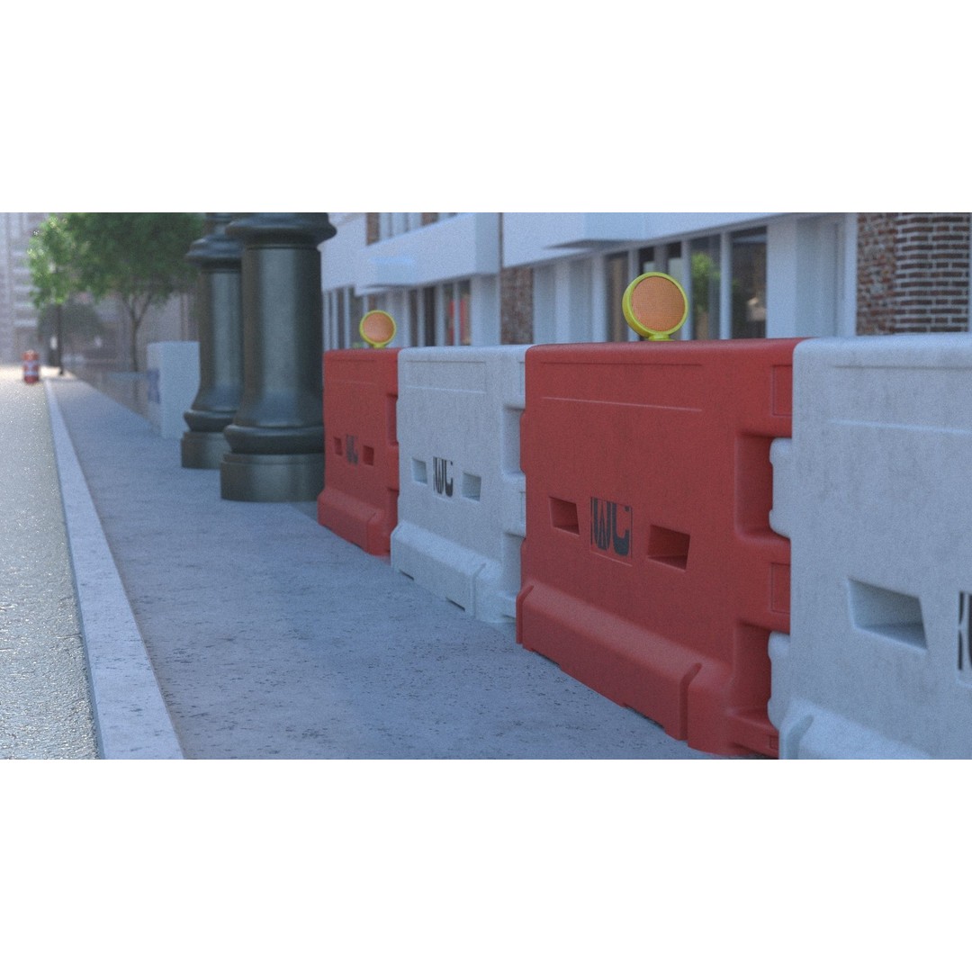 New York City Street Scene 3D Model – Realistic Props for Blender, FBX, OBJ - View 14