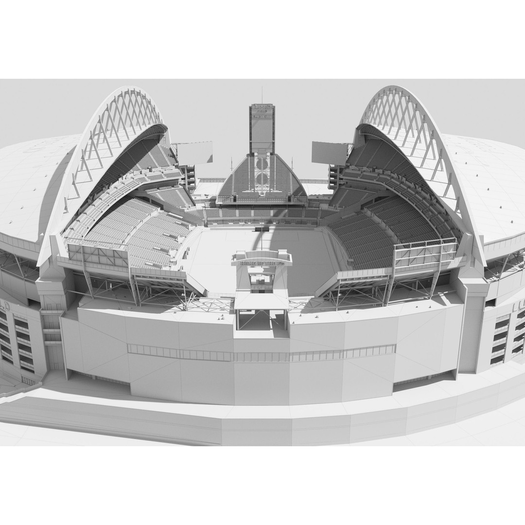 Lumen Field 3D Model – Realistic Stadium Asset with PBR Textures - View 18